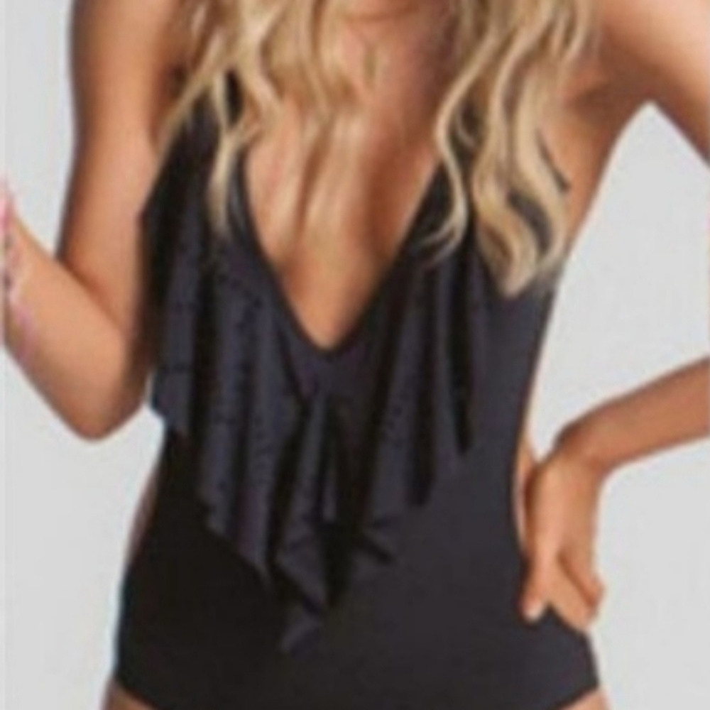 Womens one peice padded push up monokini